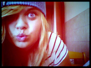 mouth, selfie