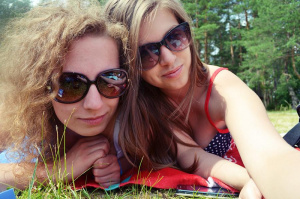 hair, fun, smile, cool, glasses, leisure, vacation, sunglasses, goggles