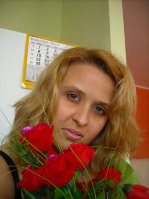 hair, smile, petal, plant, flower