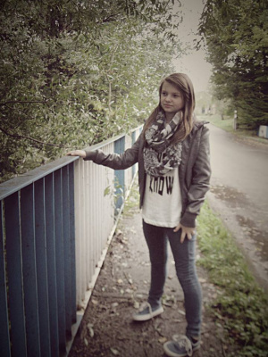jacket, outerwear, jeans, smile, cool, standing