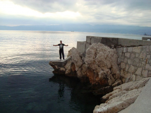 rock, cliff