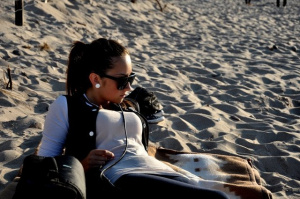 fun, sitting, vacation, beach, sand
