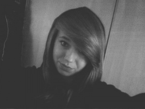 smile, monochrome