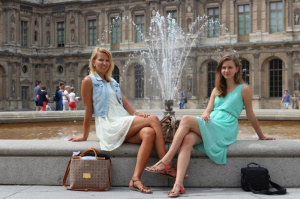 sitting, leisure, handbag, bag