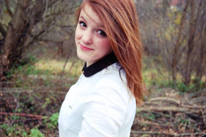 hair, skin, smile, forest