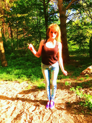 fun, jeans, forest