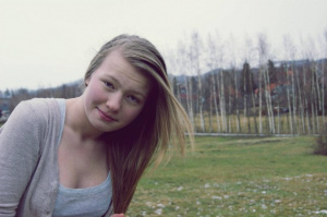 hair, skin, smile