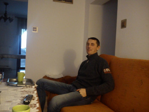 sitting, room, couch