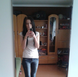 jeans, standing, room