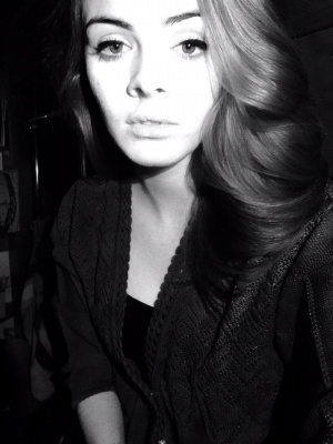 hair, monochrome, model