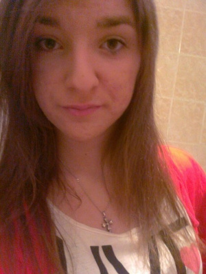 hair, selfie, smile, bangs