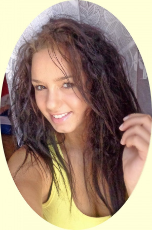 hair, skin, smile