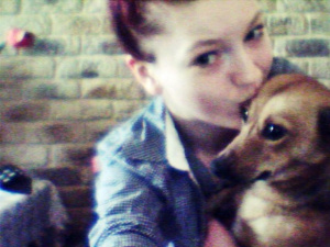 selfie, dog
