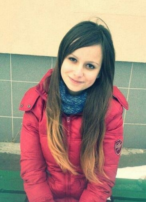 mouth, hair, selfie, smile, scarf