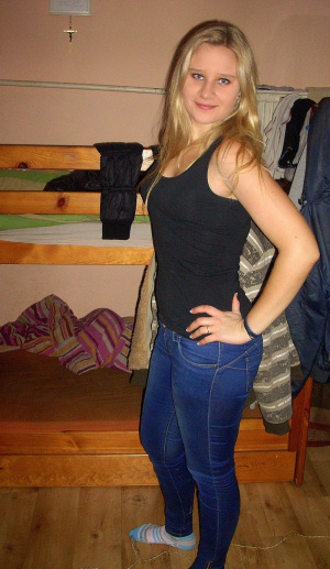 hair, textile, fun, jeans, denim, standing