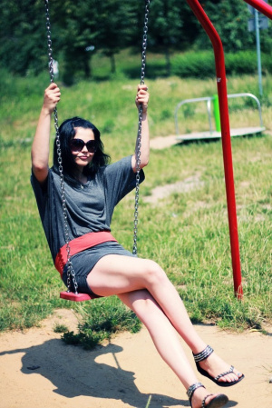 fun, leisure, playground, swing