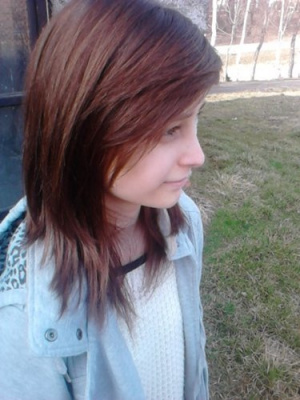 hair, jeans