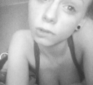 selfie, monochrome