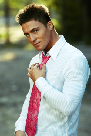 outerwear, tie