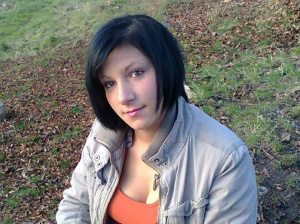 hair, jeans, smile