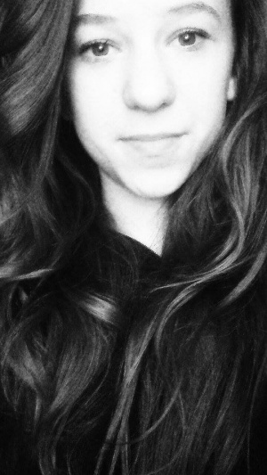 mouth, hair, selfie, smile, monochrome