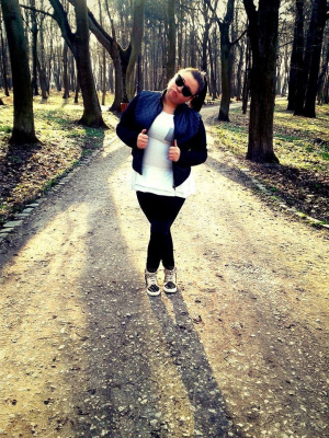 jeans, forest