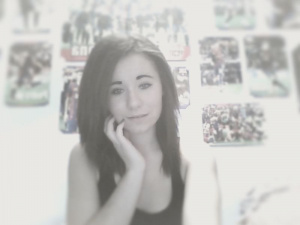 selfie, smile, monochrome