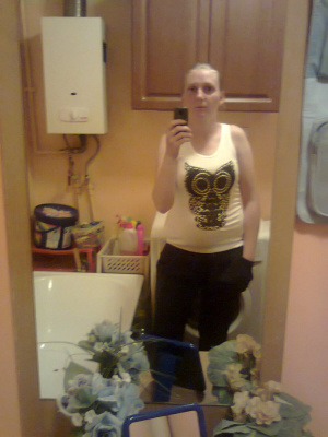 muscle, standing, room