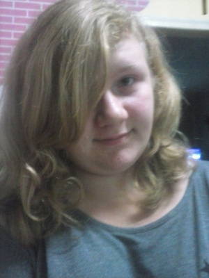 hair, smile