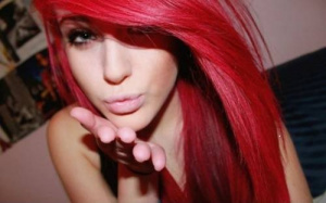 mouth, eyelash, hair, hand, bangs