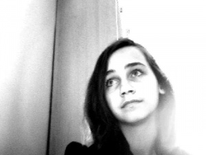 selfie, monochrome