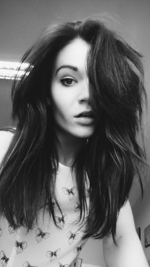 hair, skin, selfie, monochrome, model