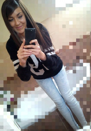 hand, selfie, jeans