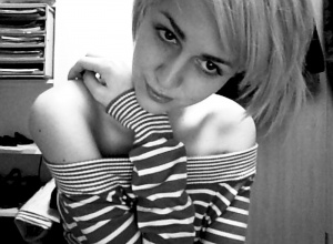 hair, selfie, monochrome