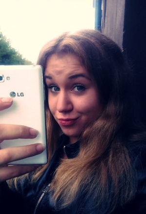 nail, hair, hand, selfie, smile