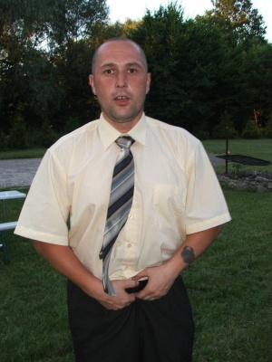 outerwear, tie