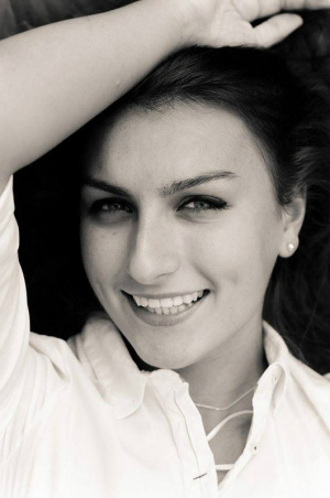 skin, hand, smile, monochrome