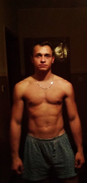 staż 7 miesięcy z 58 kg do 73 kg wzrost 170