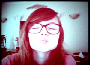 mouth, selfie, fun, cool, glasses