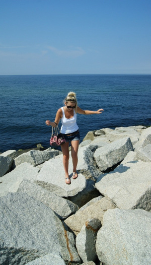 fun, leisure, vacation, event, beach, rock