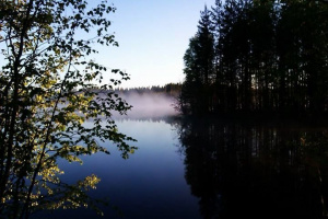 sky, lake