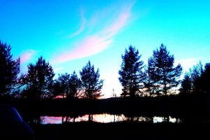 sky, sunset
