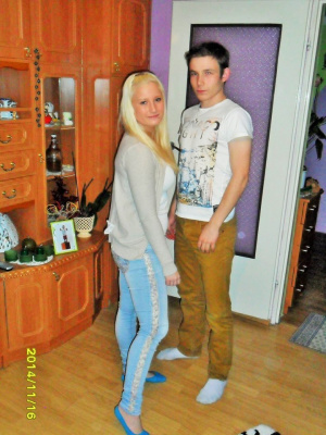 fun, jeans, standing