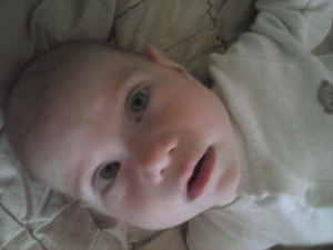 mouth, skin, smile, ear, person, baby
