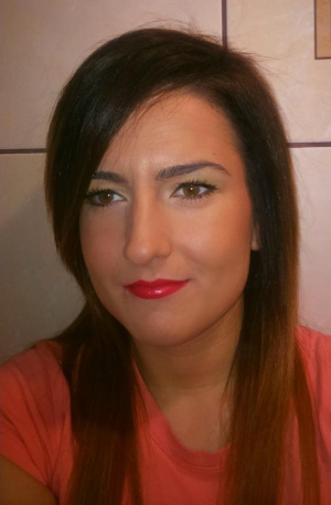 mouth, eyelash, hair, lipstick