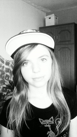 smile, cool, monochrome, hat