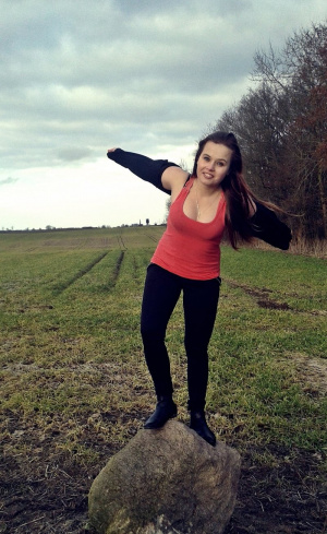 fun, jeans, standing