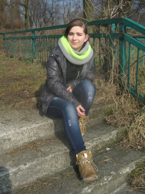 jacket, fun, jeans, denim, smile, cool, sitting, leisure
