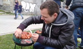 Najładniejsze zdjęcie użytkownika gorki1993 - Wielkie Grillowanie na Kampusie UO 14.04.2015 :)