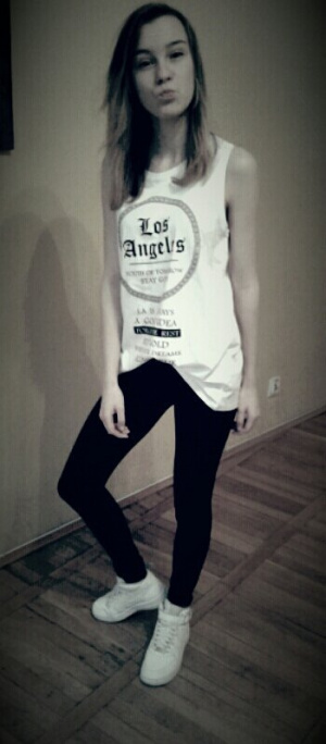 cool, standing, monochrome